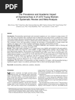 WaLIDD Score A New Tool To Diagnose Dysmenorrhea A | PDF | Receiver ...