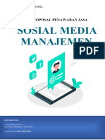 Proposal Penawaran Jasa Sosial Media Manajemen