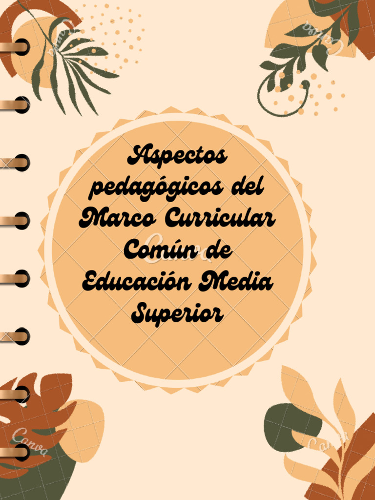 Aspectos Pedagógicos Del MCCEMS | PDF | Plan de estudios | Enseñando