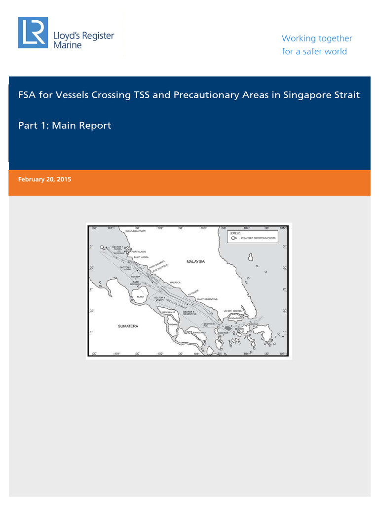 FSA for Singapore Strait Vessel Safety | PDF | Risk | Cost–Benefit Analysis