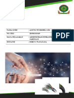 Nama Guru: Agung Nugroho, S.PD No. Ukg 201901343449 Mata Pelajaran: Administrasi Infrastruktur Jaringan Instansi: SMKN 1 Wanayasa