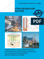 Foundtion Design and Construction