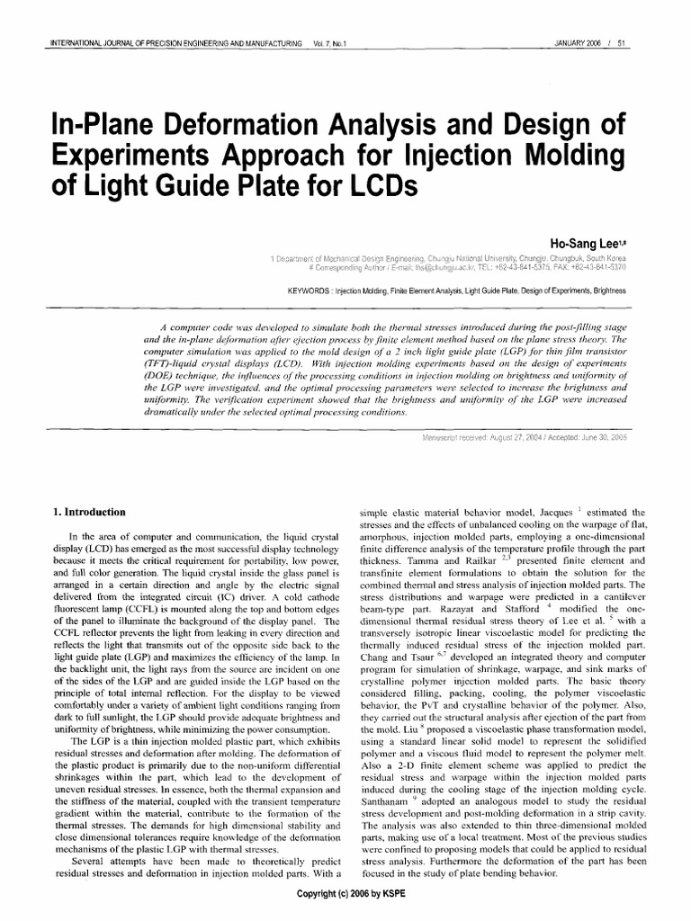 in-plane-deformation-analysis-and-design-of-experiments-approach-for