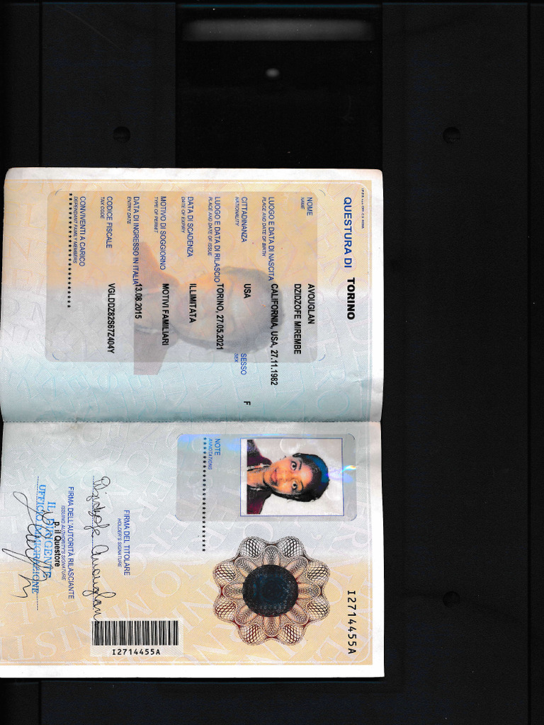 PERMESSO DI SOGGIORNO PROCESS intelligence overview