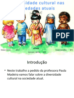 A Diversidade Cultural Nas Sociedades Atuais RUBEN, GONÇALO CABRITA