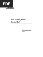 Knowledge Net Comptia Security Plus Student Guide v1