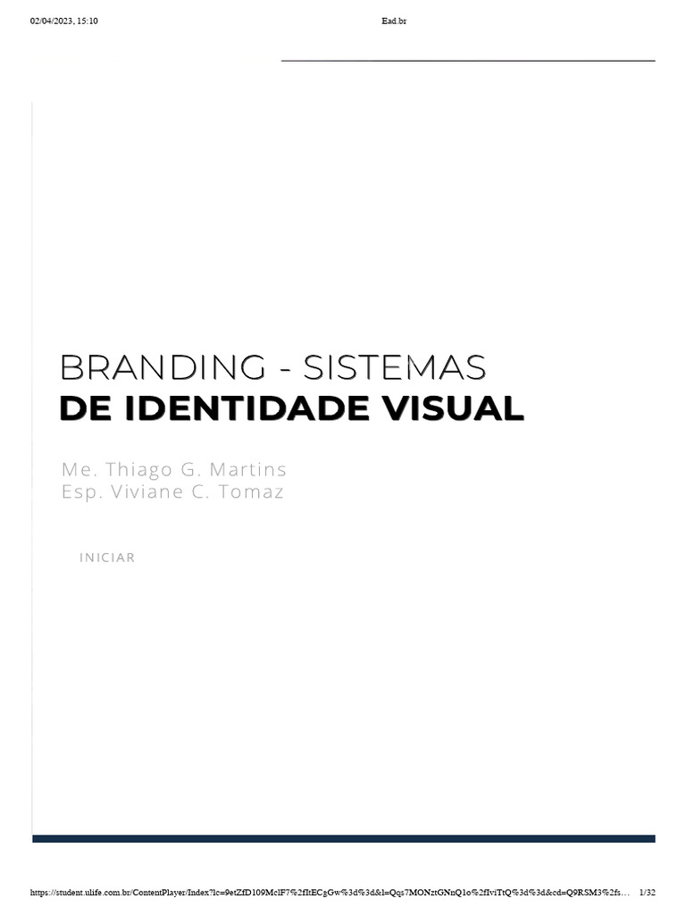 Introdução ao Branding e Identidade Visual | PDF