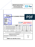 AMNIT-CU-100-PRC-1012-C - Piping Cleaning Procedure 180121