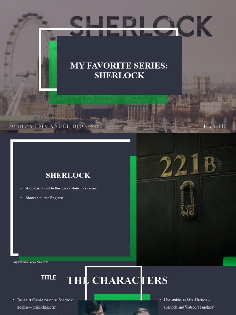 Sherlock Series Overview and Analysis | PDF | Sherlock Holmes | British ...