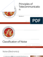 Module 2 - Classification of Noise