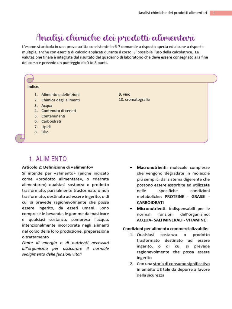 Analisi Chimiche Dispensa | PDF, image size:768x1024