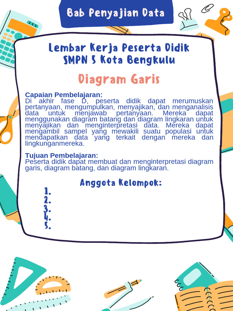 LKPD Diagram Garis | PDF