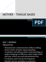 q1 w6 Mother - Tongue Based