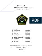 SISTEM INFORMASI KESEHATAN