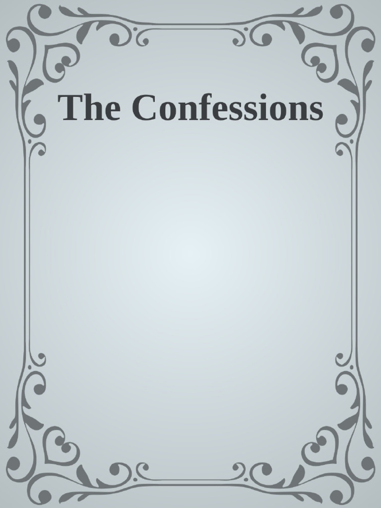 Rousseau's Confessions: A Personal Journey | PDF
