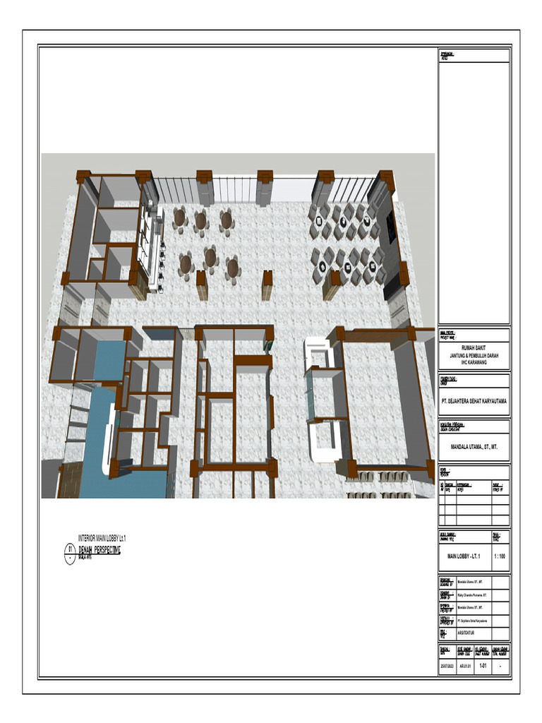 01 Main Lobby Perspective | PDF