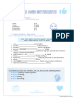 Likes & Interests Expressions