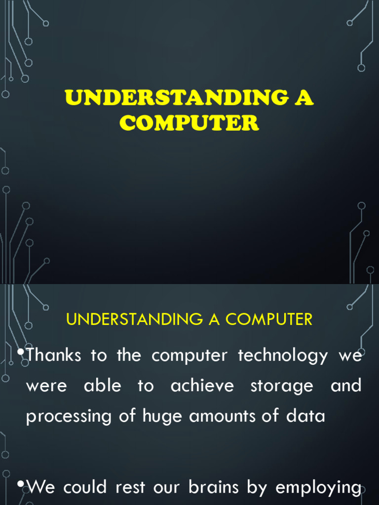 Understanding a Computer Hardware PDF