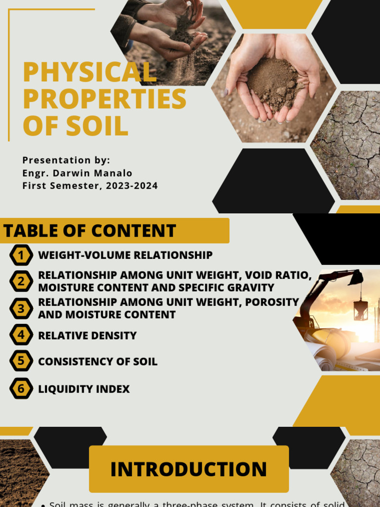 Chapter 3 Physical Properties Of Soil Pdf Porosity Civil