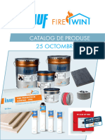 Catalog Specialitate Sisteme Protectie Foc Knauf Gips FireWin 25 Oct 2021