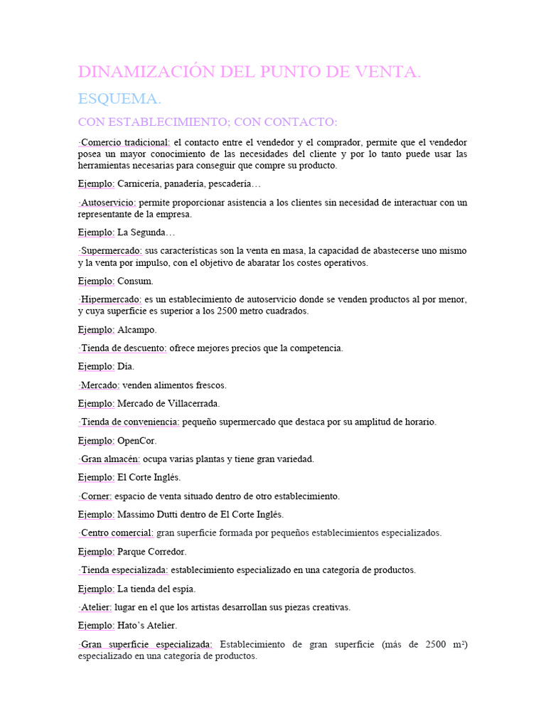 Dinamización Del Punto de Venta | PDF