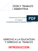 Educacion y Trabajo en Argentina Alejo