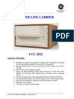 Power Line Carrier Ucc 2021