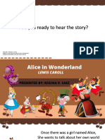 Alice in Wonderland Story Telling