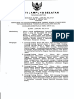 Peraturan Bupati (PERBUP) Kabupaten Lampung Selatan No 17 Tahun 2022
