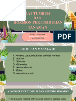 ZAT TUMBUH DAN HORMON PERTUMBUHAN TANAMAN by Yuni