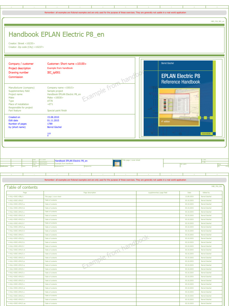 Handbook EPLAN Electric P8_en | PDF