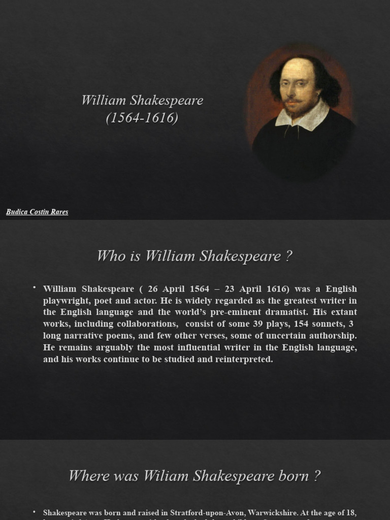 William Skakespeare | PDF | William Shakespeare | English Renaissance