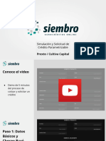 Siembro - Simulación y Solicitud de Crédito Parametrizable