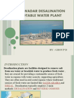 Gawadar Desalination Potable Water Plant