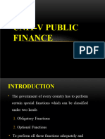 Unit-V Public Finance