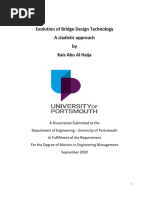 Evolution of Bridge Design Technology - A Cladistic Approach by Kais Abu Al Haija