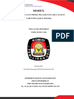 Modul Projek - p5 Pemilu Osis SMPN 29 Banjarmasin - Fase D-1