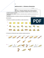 1° Básico Matemática OA 11 Patrones y Secuencias