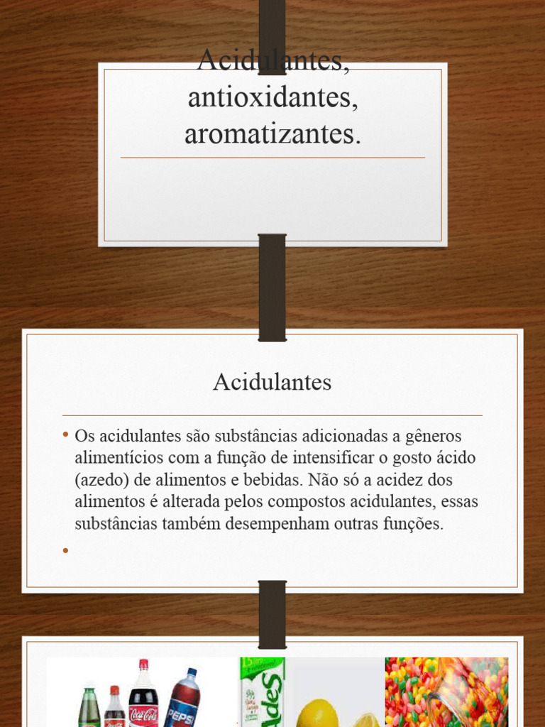 Acidulantes, Antioxidantes, Aromatizantes | PDF