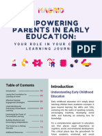 Empowering Parents in Early Education:: Your Role in Your Child'S Learning Journey