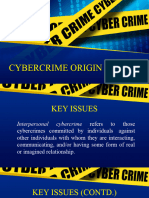 Inter-Personal Cybercrime