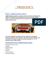 Digital Frequency Meter