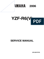 Yamaha Yzf r6(v) (2006) - Service Manual (Eng)