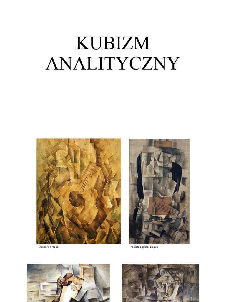 Kubizm Analityczny | PDF