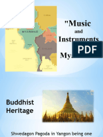 Traditional Instrument of Myanmar & Arts