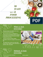 Food Preservation & Food Processing