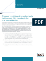 Fact Sheet - Risks of Crediting Alternative Fuels in Europe's CO2 Standards For Trucks and Buses