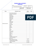 Panama Canal - 290en-Checklist