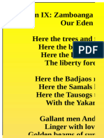 Regional Hymn-Eden Land Tarpapel