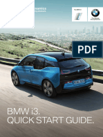 BMW I3 Quick Start User Guide Oct 16